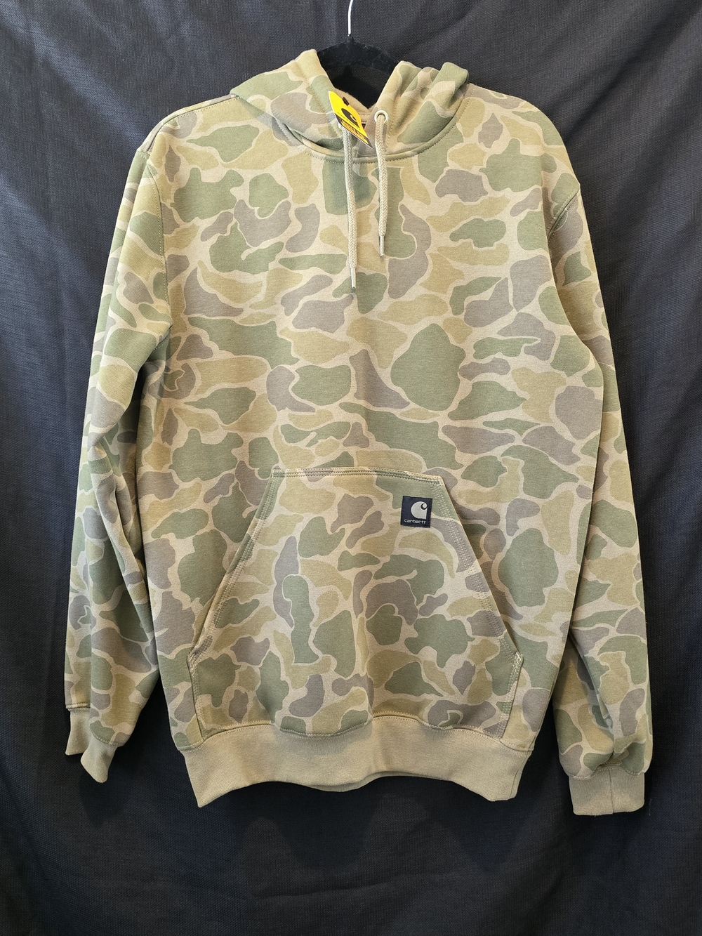 Carhartt Men’s Camouflage Hoodie - Green/Tan